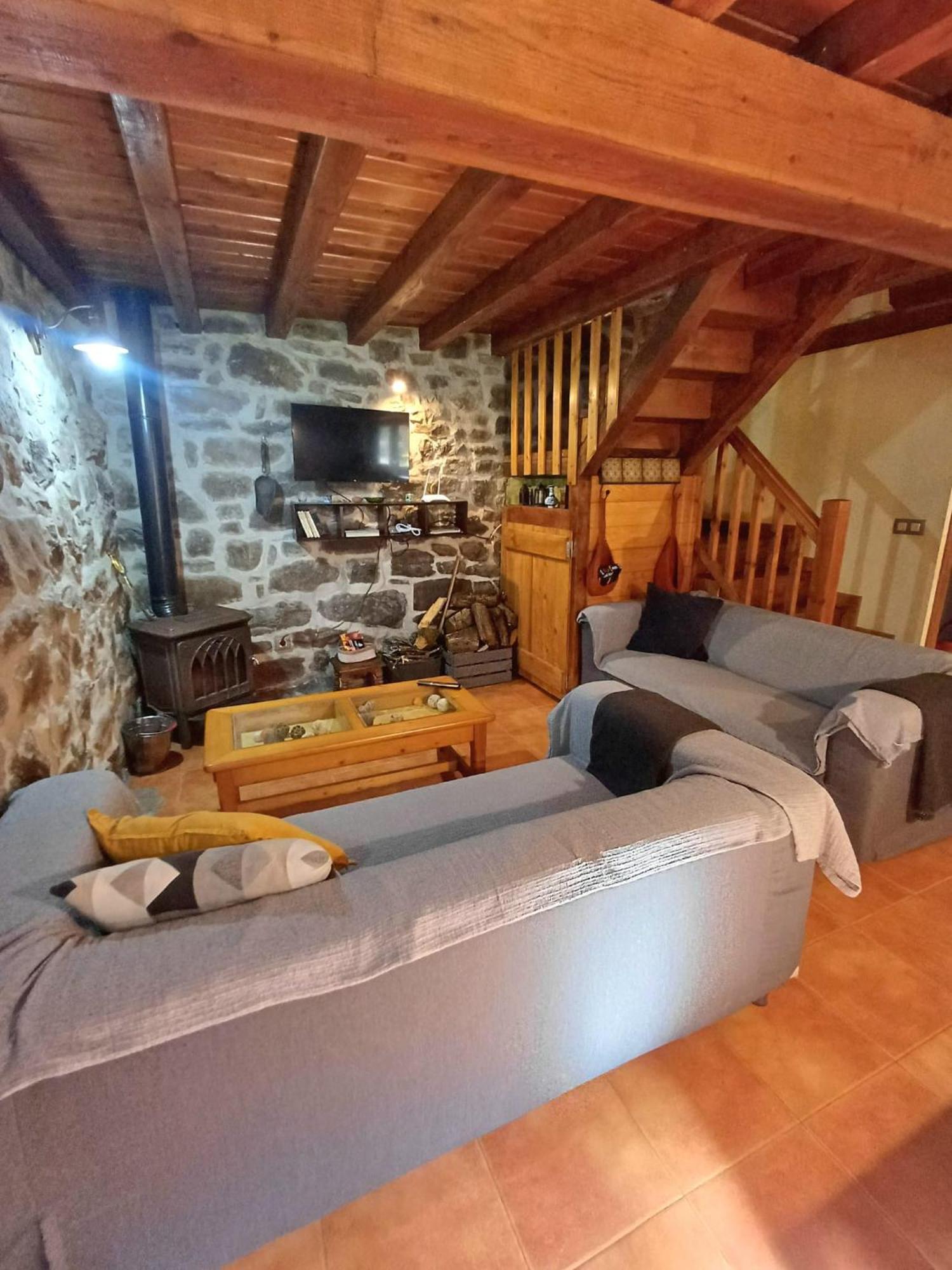 La Cabana Del Rio San Roque de Ríomiera 外观 照片